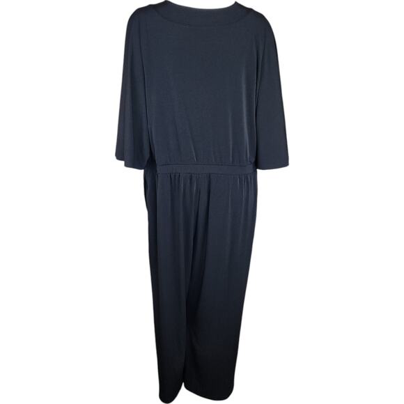 BEAUTIFUL by Lawrence Zarian The Garcelle Regular Belted Jumpsuit XLarrge PETITE - Picture 7 of 14